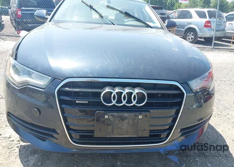 2014 Audi A6 3.0T Premium Plus from USA, damaged, VIN WAUFGAFC1EN068005